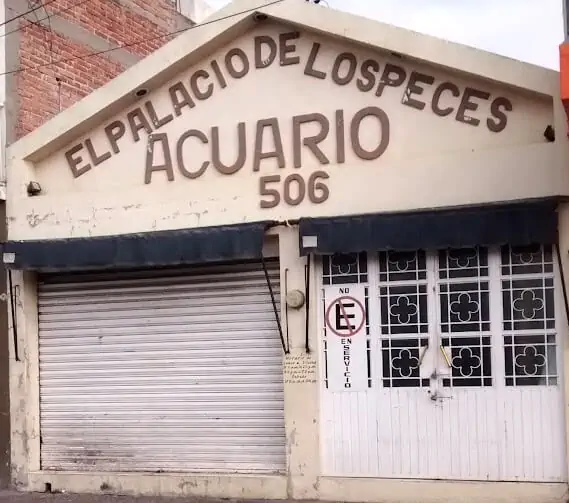 Fachada del acuario El Palacio de los Peces