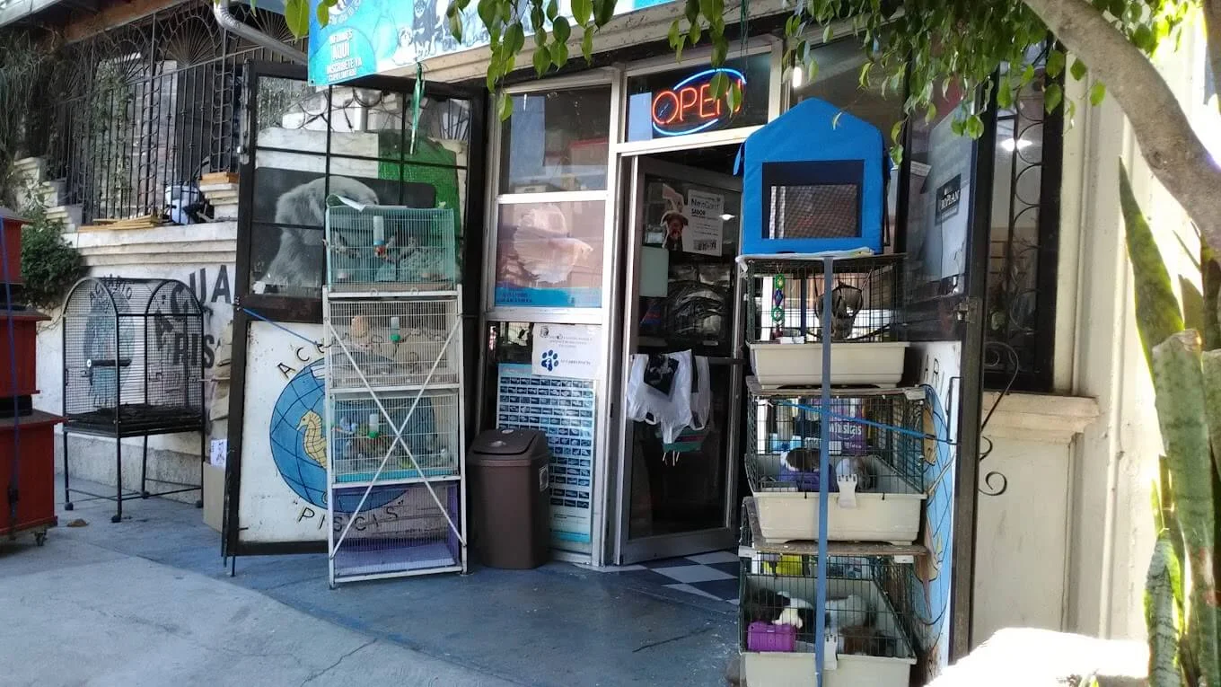 Fachada del acuario Acuario Piscis de Baja California