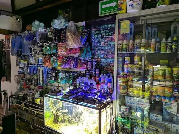 Fachada del acuario Acuarista Oaxaca