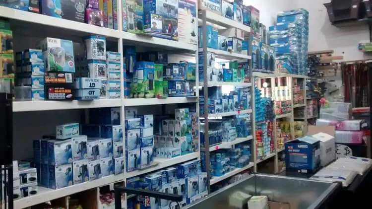 Fachada del acuario Agropet