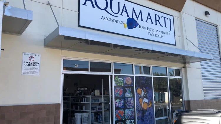 Fachada del acuario Acuario AquamarTJ