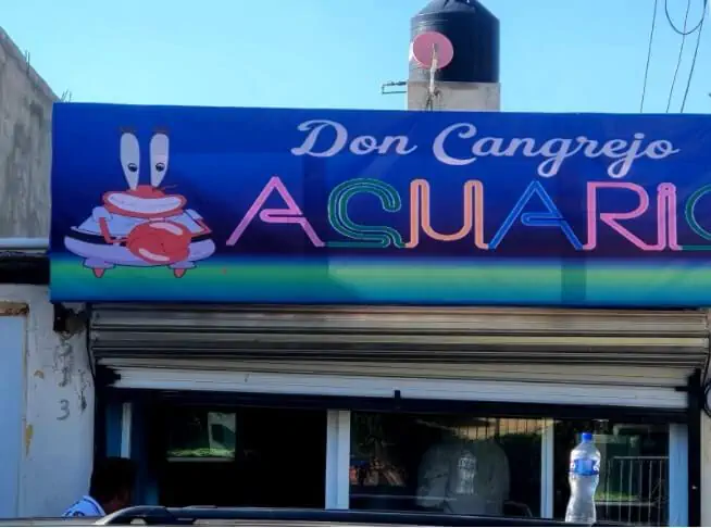 Fachada del acuario Don Cangrejo Acuario
