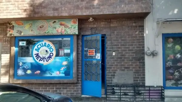 Fachada del acuario Acuario Neptuno