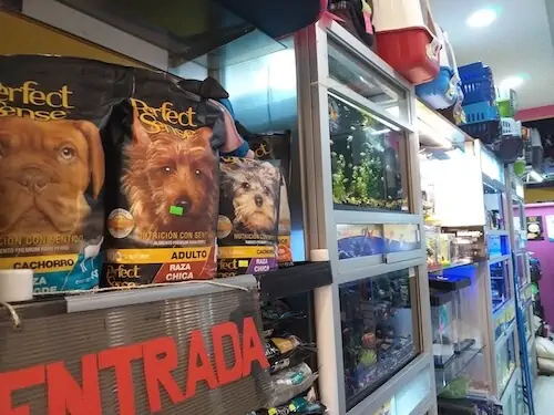 Fachada del acuario Tu Mascota